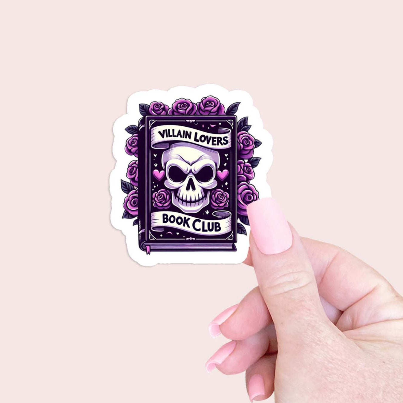 Villain Lover Book Club Sticker
