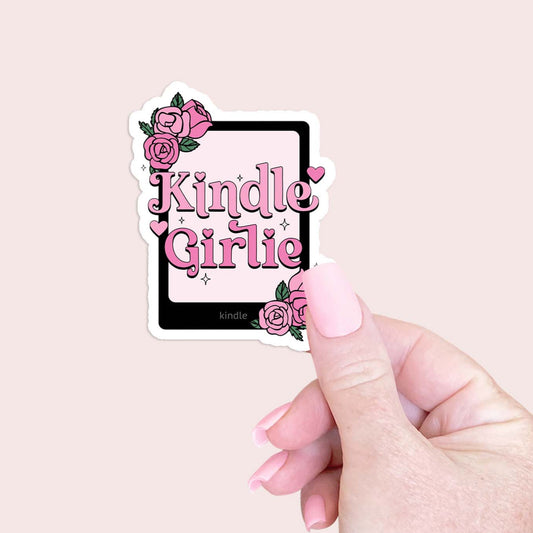 Kindle Girlie Sticker