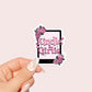 Kindle Girlie Sticker