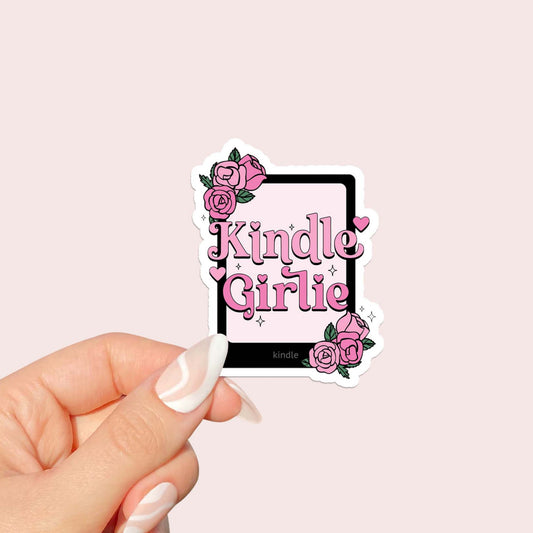 Kindle Girlie Sticker