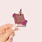 Always falling for the Villain Sticker