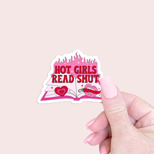 Hot Girls Read Smut Sticker