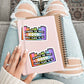 Between the pages of a book Sticker