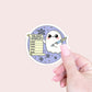 Books Wishlist Sticker