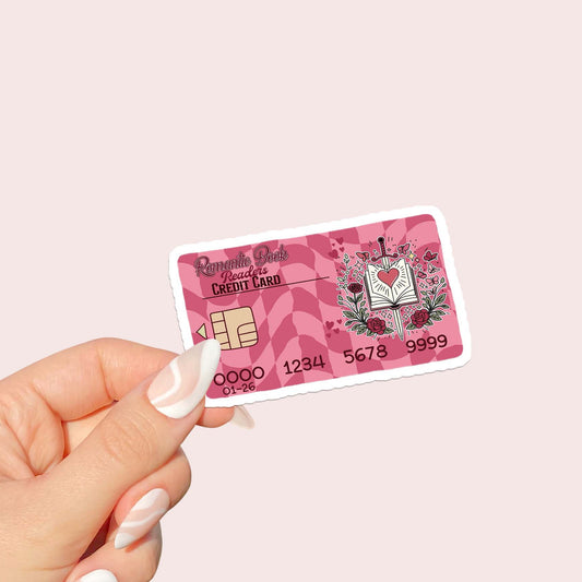 Reader Readers Credit Card Sticker