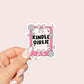 Kindle Girlie Sticker
