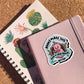 Books makes this cold winter better Sticker