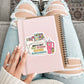 Just a girl who brings books everywhere Sticker