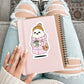 Cute Winter Ghost Sticker