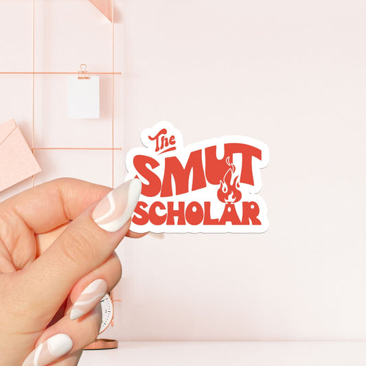 The smut scholar Sticker