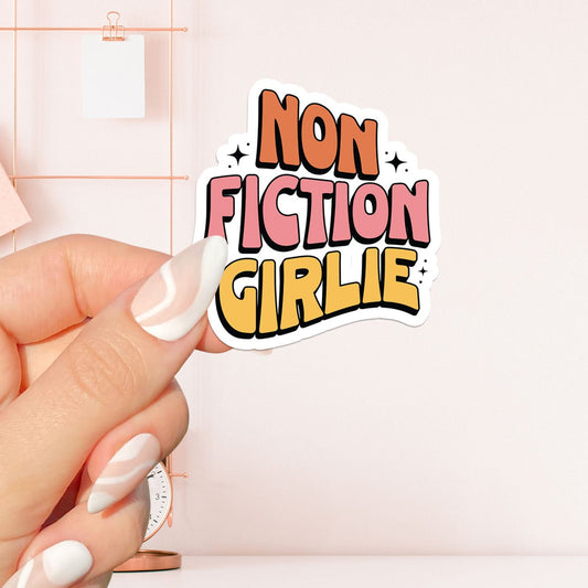 Non fiction girlie Sticker