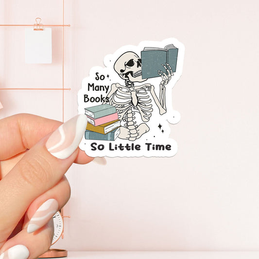 So many books so little time Sticker