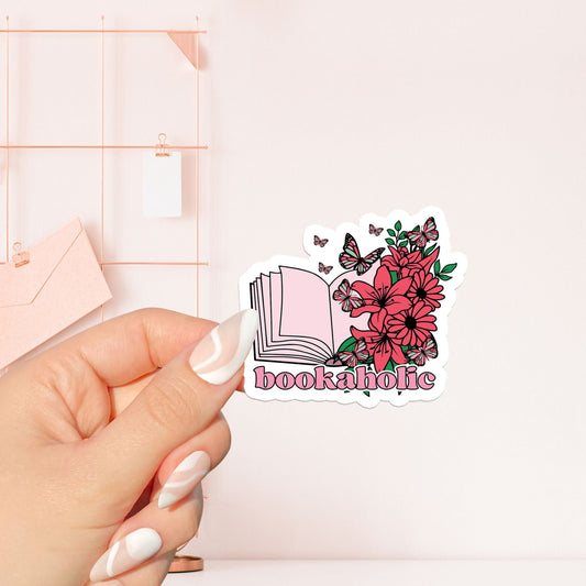 Bookaholic Sticker