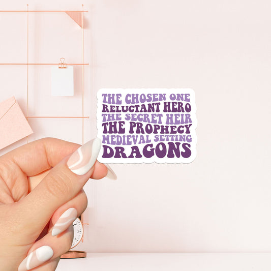 The choosen one dragons Sticker