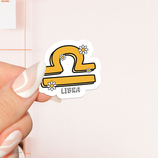 Libra zodiac Sticker