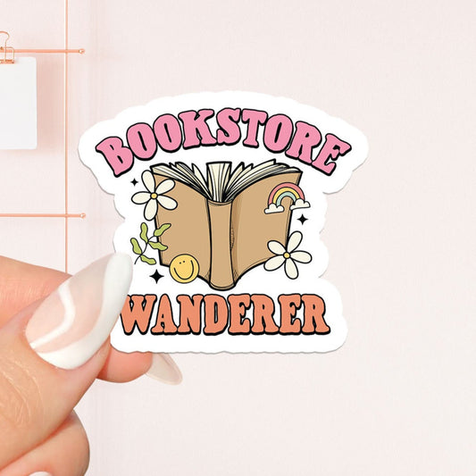 Bookstore wanderer Sticker