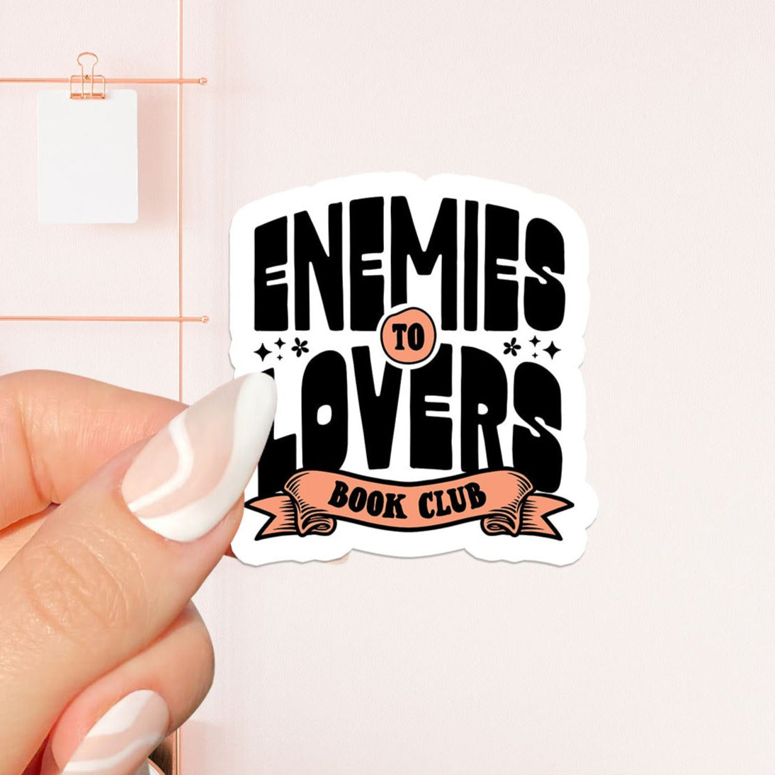 Enemies to lovers Sticker