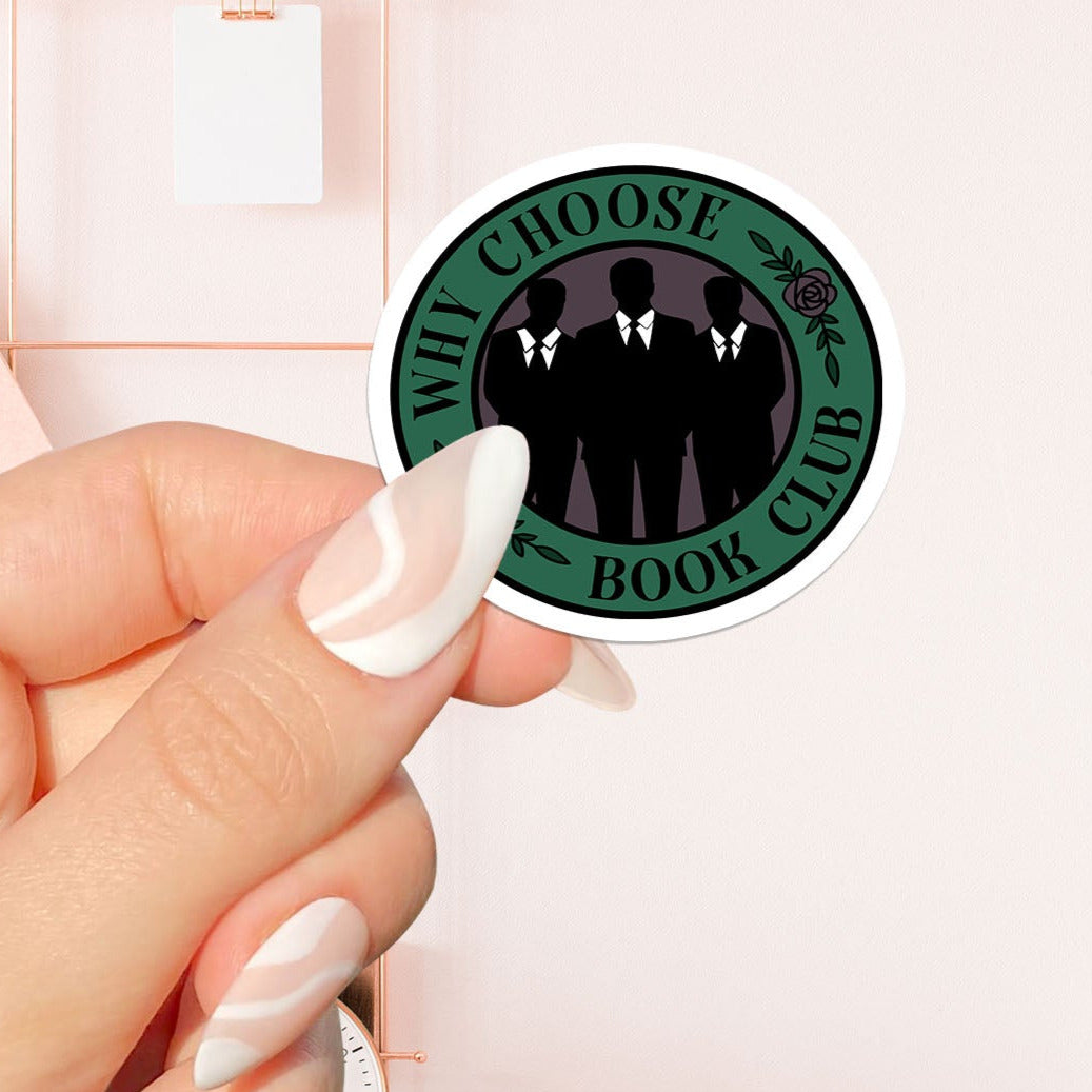 Why choose book club  Sticker