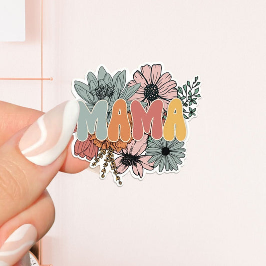 Floral mama Sticker