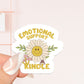 Emotional support kindle Sticker