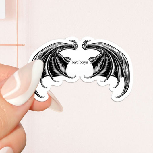 Bat boys wings Sticker