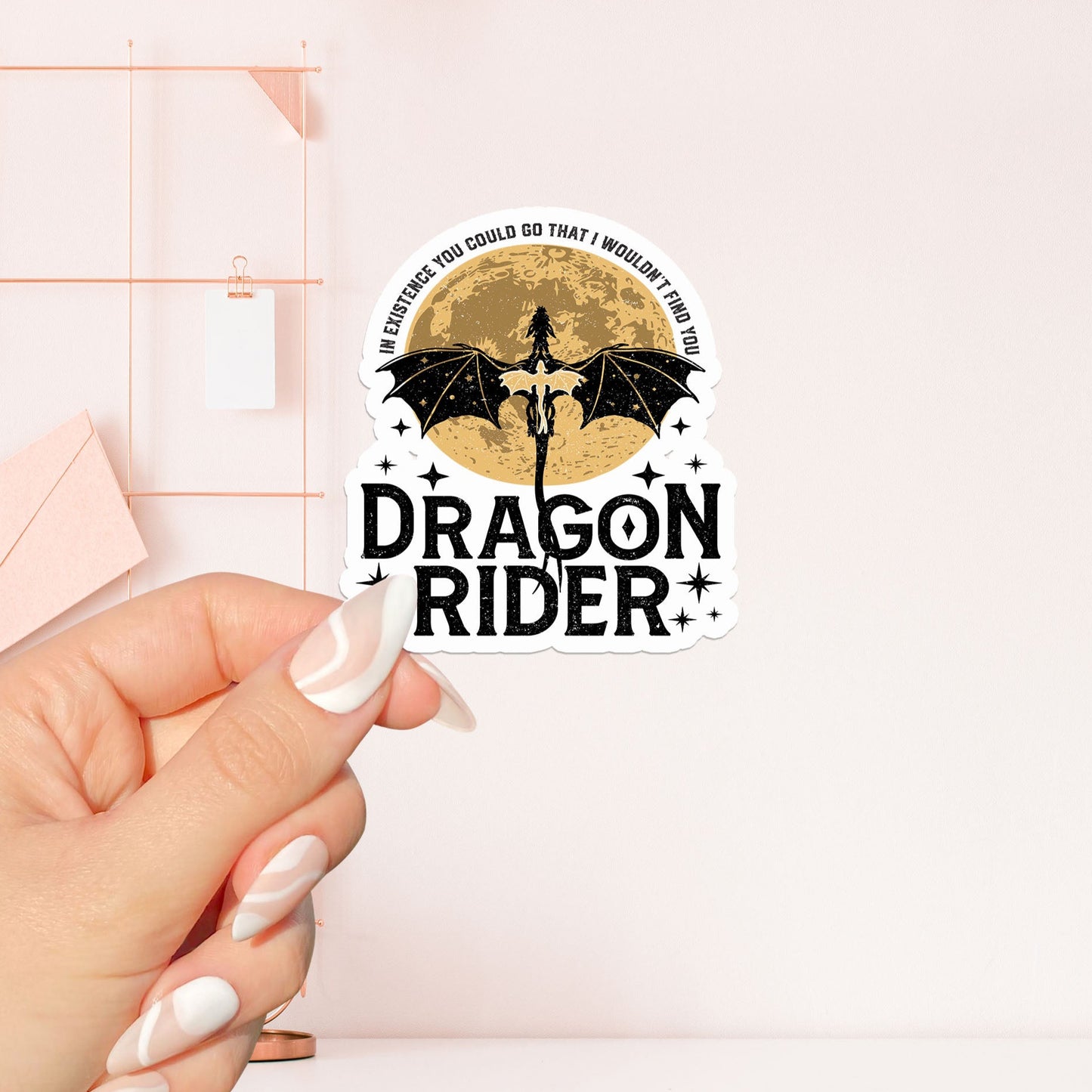 Dragon rider Sticker