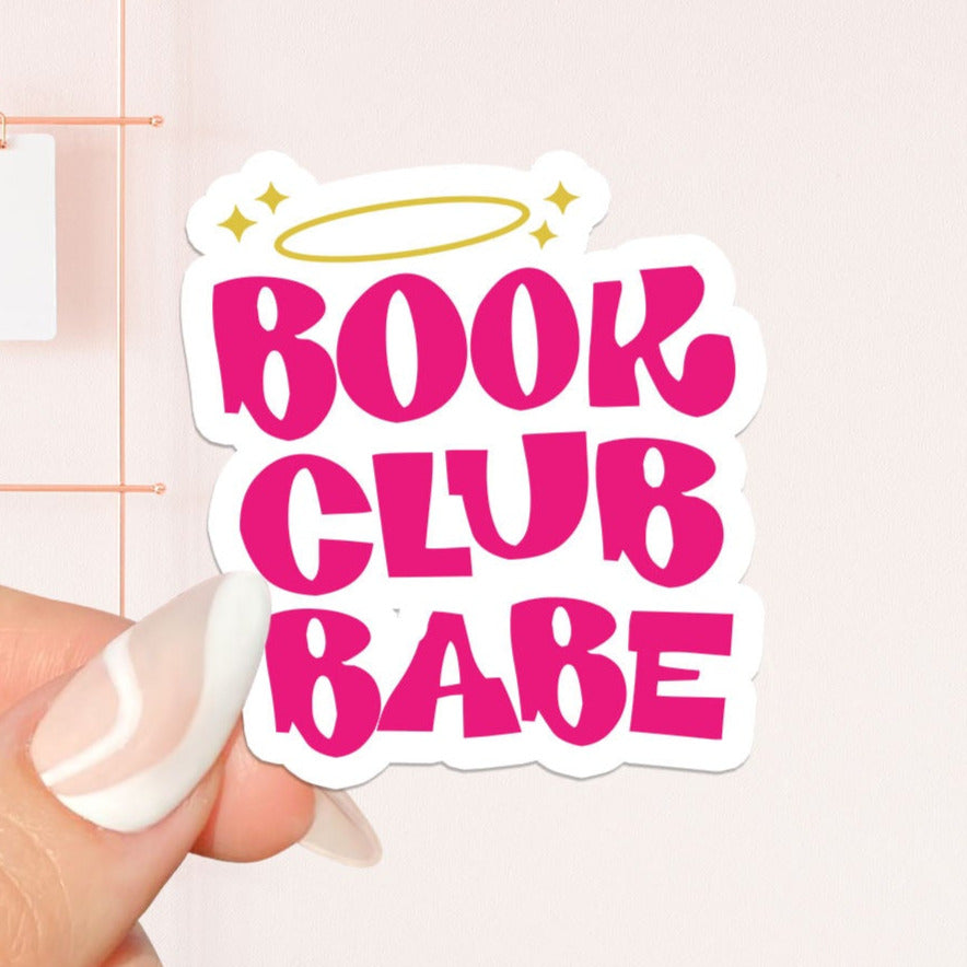 Book club babe Sticker