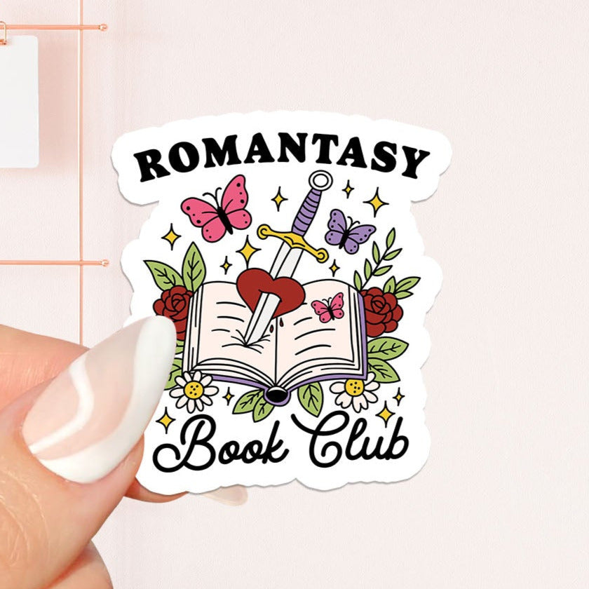 Romance book club Sticker