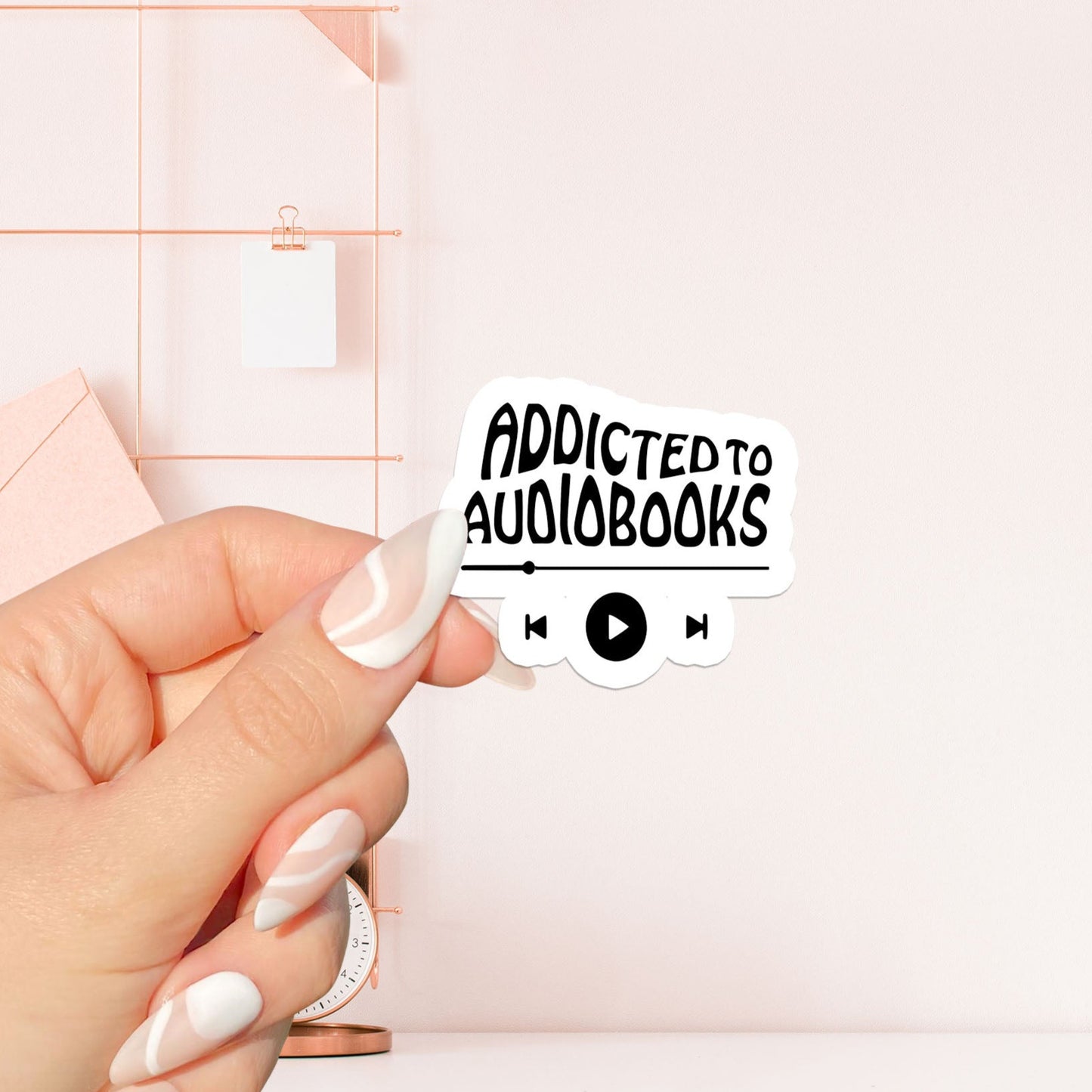 Addicted to audiobooks Sticker