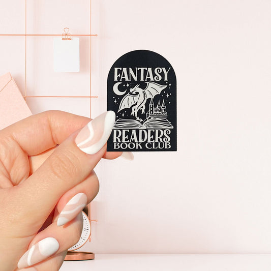 Fantasy readers book club Sticker