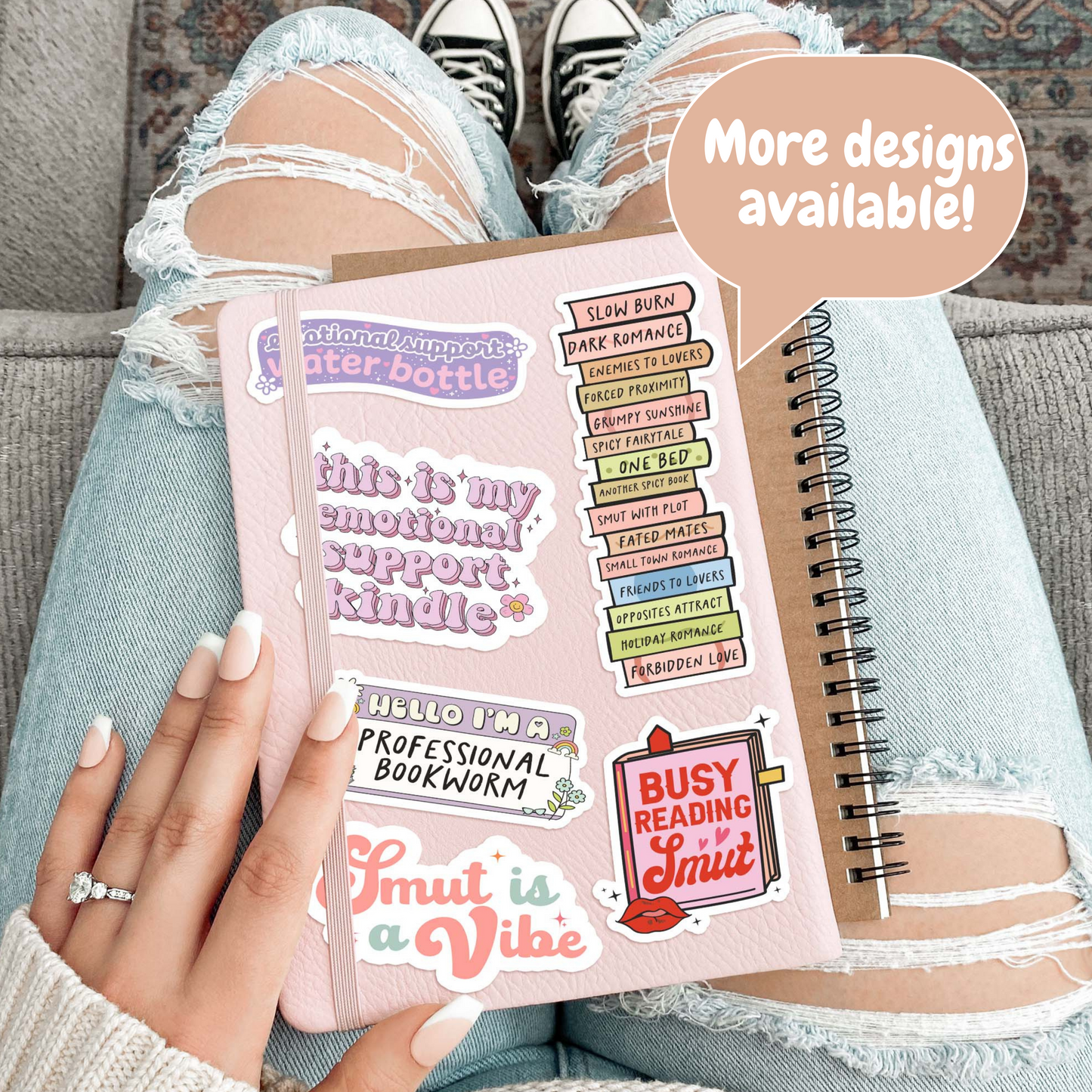 Buy me books and call me good girl Sticker