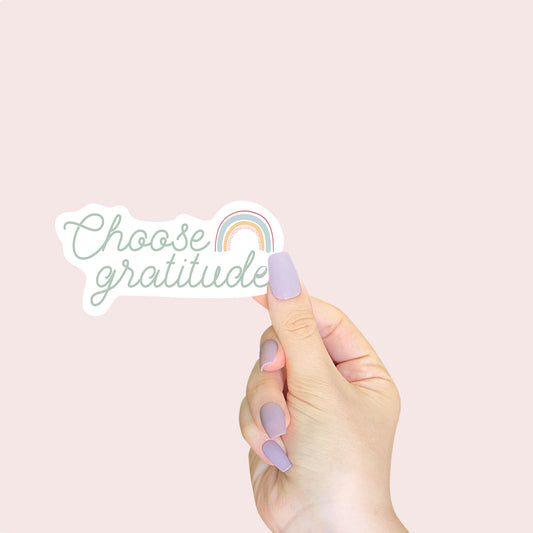 Choose Gratitude Sticker