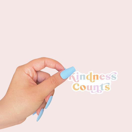 Kindness Counts Sticker