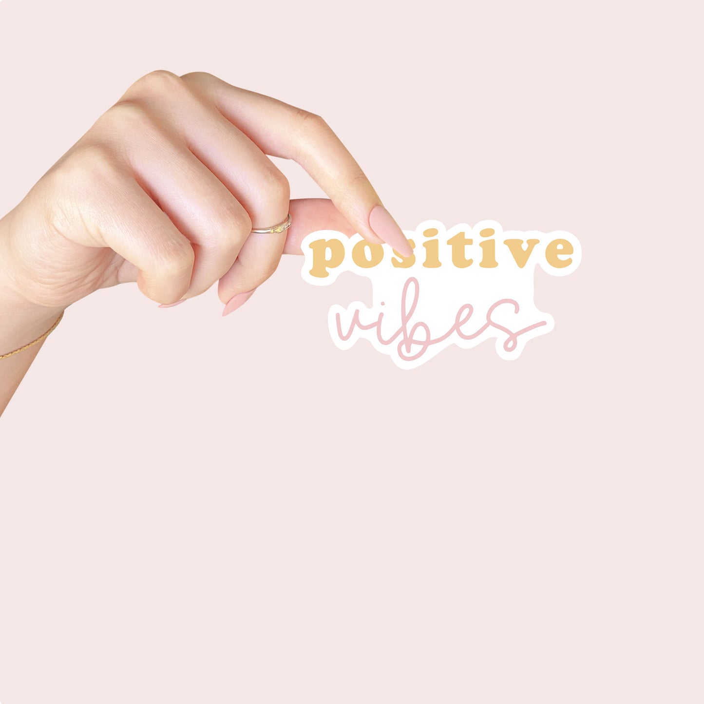 Positive Vibes Sticker