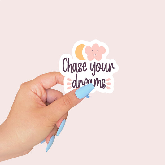 Chase Your Dreams Sticker