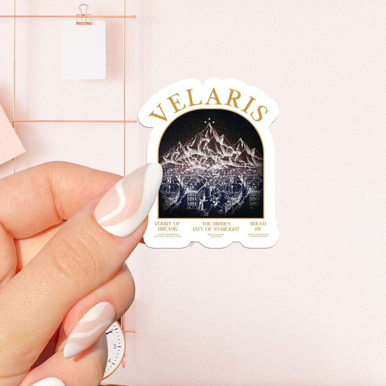 Velaris Sticker, bookish Sticker, book lover gift, bookish Merch , Kindle Sticker, Smut Reader, reading lover, e-reader