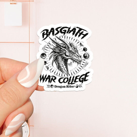 Basgiath war college Sticker, bookish Sticker, book lover gift, bookish Merch , Kindle Sticker, Smut Reader, reading lover, e-reader