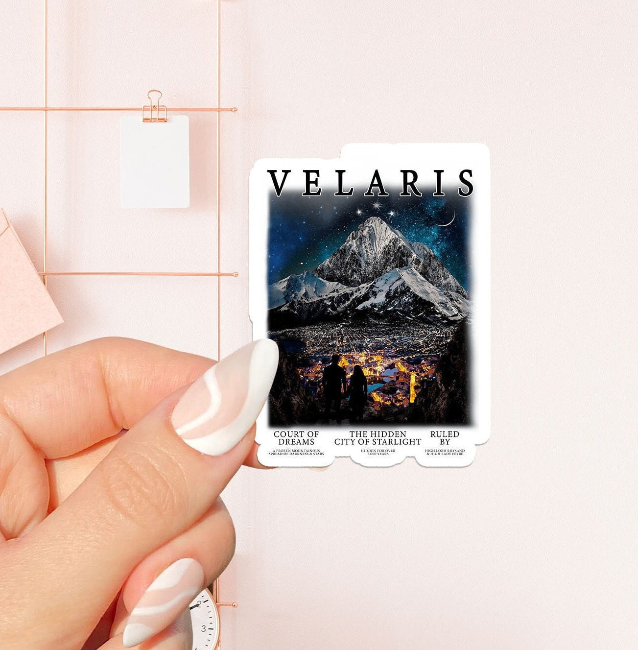 Velaris Sticker, bookish Sticker, book lover gift, bookish Merch , Kindle Sticker, Smut Reader, reading lover, e-reader