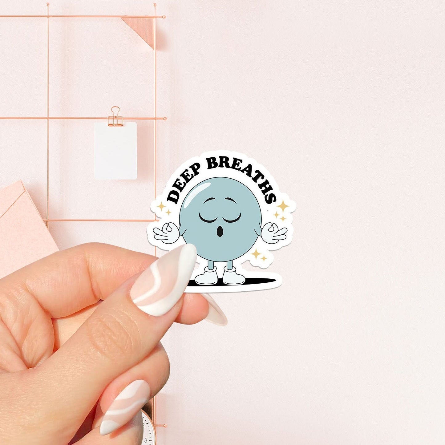 Deep Breathing Sticker, bookish Sticker, book lover gift,bookish Merch, Kindle Sticker, Smut Reader, reading lover, e-reader