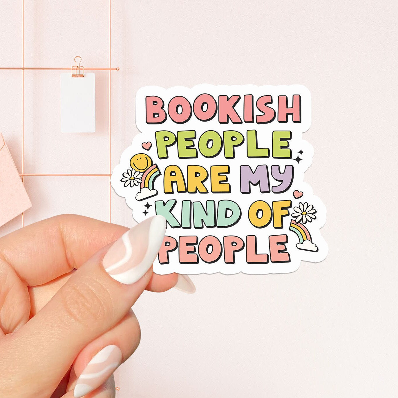 Bookish people are kind of my people sticker, bookish Sticker, book lover gift, bookish Merch, Kindle Sticker, Smut Reader, reading lover